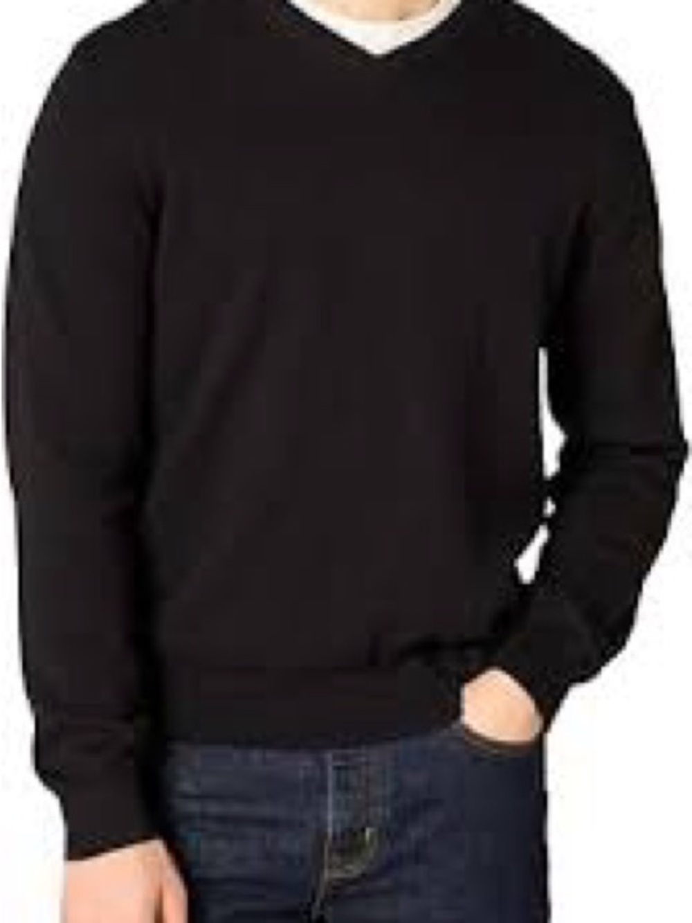 Michael Kors Black Lightweight Black Sweater - NWT- Mens